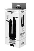 Чорний подвійний термоактивний фалловітатор Real Love Double Penetrator Dream Toys