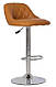 Барний стілець з регулюванням висоти Каміла Camilla chrome V-25 штучна шкіра бордовий Новий Стиль, фото 8