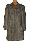 Стильне чоловіче вовняне пальто в ялинку Stons 46/48 розмір, фото 2