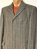 Стильне чоловіче вовняне пальто в ялинку Stons 46/48 розмір, фото 10