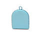 Іконка Володимирська Богородиця 10х12,5см на подушечці (у синьому кольорі), фото 2