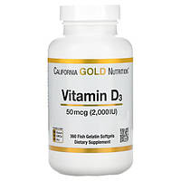 CGN, Vitamin D3 2000 МЕ (360 капс.), витамин D3