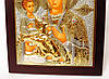 Унікальна Ікона Божої Матері " Троєручиця 10х8,5см в срібному окладі, фото 6