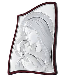 Ікона "Марія з немовлям"  26,5x34,5см у срібному окладі