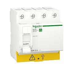 Диференціальне реле (УЗО) Schneider Electric Resi9 4P 63A 30mA тип AC (R9R51463)