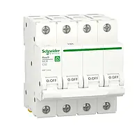 Автоматический выключатель Schneider Electric Resi9 6kA 4P 32A тип C (R9F12432)