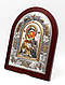 Володимирська Ікона Богородиці 20х25 в сріблі (Греція), фото 2