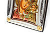 Ексклюзивна срібна ікона Казанська Божа Матір 15,5х19,5см під склом, фото 8