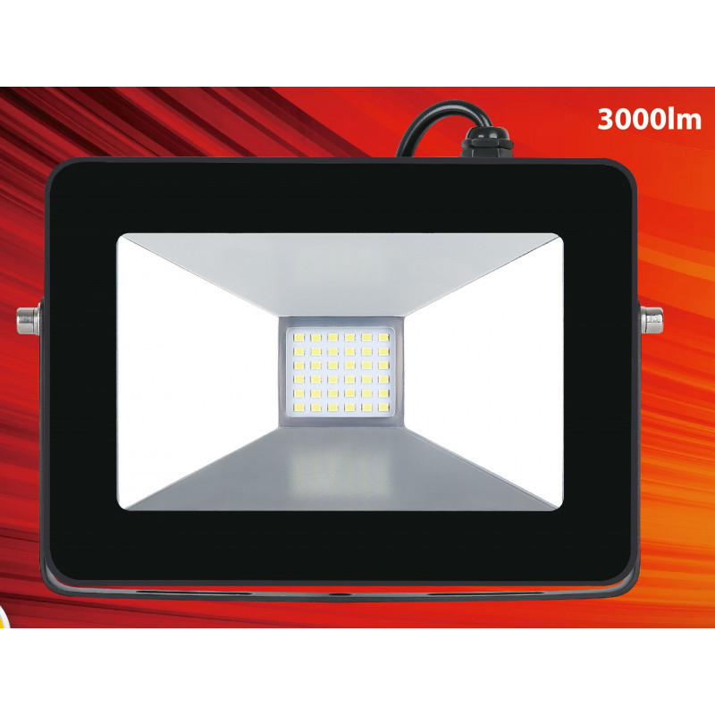 Прожектор світлодіодний F+LIGHT 30W 6400K