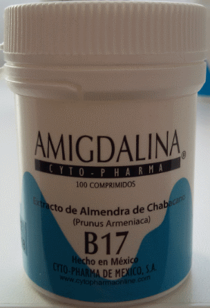 Амігдалин Вітамін В-17 CYTO PHARMA  Amygdalin  vitamin B-17 100 mg 100tabl