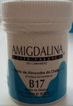 Амігдалин Вітамін В-17 CYTO PHARMA  Amygdalin  vitamin B-17 100 mg 100tabl