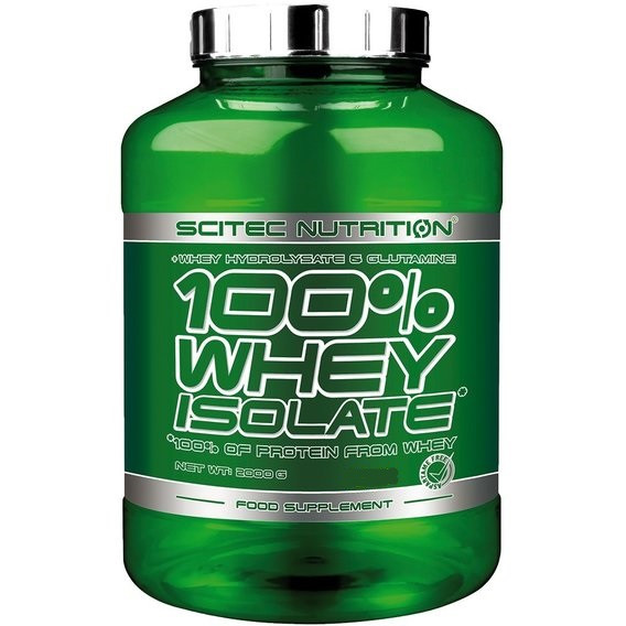 Протеин Scitec Nutrition 100% Whey Isolate 2000 G /80 Servings/ Vanilla ...