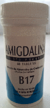 Амігдалин Вітамін B-17 CYTO PHARMA  Amygdalin vitamin B-17 500 mg 60tabl