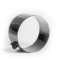 Разъемная кондитерская форма-кольцо Ytech для выпечки высотой 10 см с разъемом от 16 см до 30 см Нержавеющая