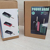 Power bank на 50000 mah LIDER Fast Charge, повербанк зовнішній акумулятор 50000 мАг з ліхтариком, фото 4