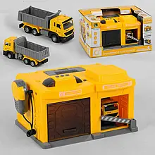 Гараж паркінга з рацією «Спецтехніка» CLM-553, зі світлом і звуком, машинкою