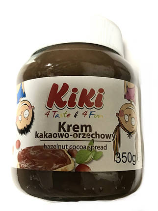Шоколадно-горіхова крем-паста KIKI Krem, 350 г, Польща, фото 2