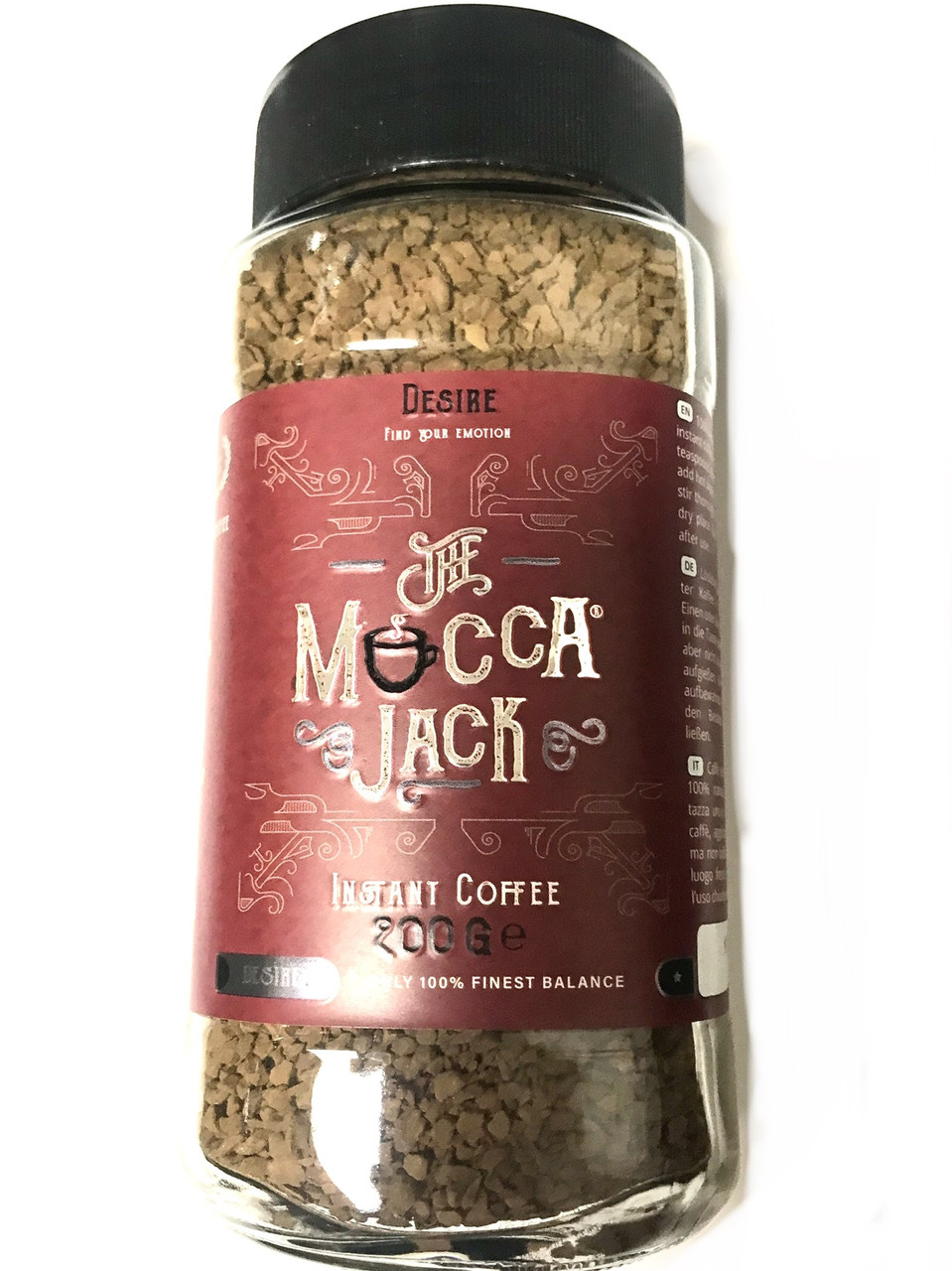 Кава розчинна "Mocca Jack Desire" 200 грамів