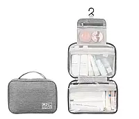 Чоловічий дорожній органайзер / Водонепроникна косметичка на гачку / Підвісний органайзер для подорожі