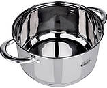 Каструля Bravo Chef 18 см (2.6 л) з кришкою, фото 5