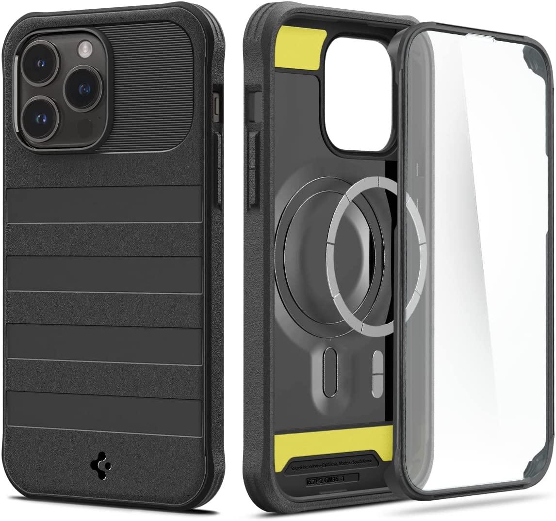 Чохол Spigen для iPhone 14 Pro Max Case Geo Armor 360 (MagFit), Black (ACS04852)