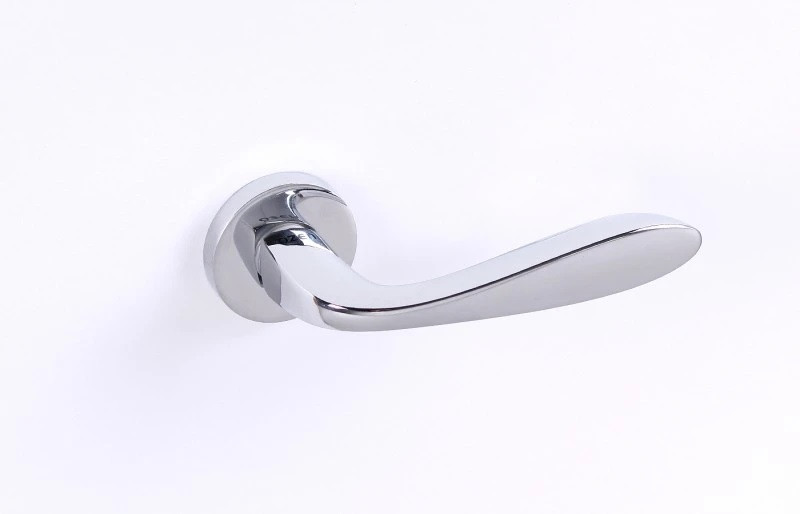 Ручка на розеті Ozen LUGO mat chrome