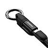 USB кабель Kaku KSC-324 перехідник короткий 20см USB - Lightning / Type-C, фото 4