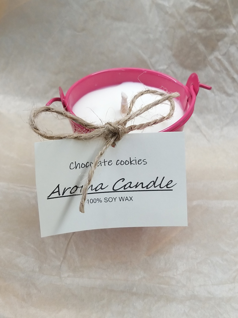 Соєва аромасвіча "Chocolate cookies" Шоколадне печиво 100 мл