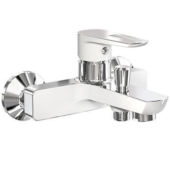 Змішувач для ванни, хром/білий, 35 мм, BRECLAV Imprese
