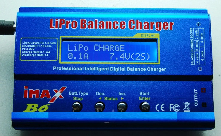 Зарядний прилад IMax B6 Atmega32 HTRC 80W