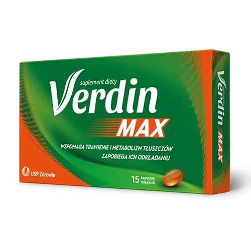 Verdin Max екстракт Куркуми стандартизований 80% високоефективний 42 мг куркуміну, 15 капсул