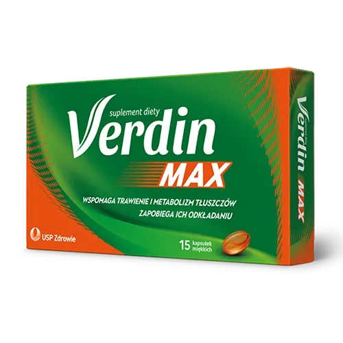 Verdin Max екстракт Куркуми стандартизований 80% високоефективний 42 мг куркуміну, 15 капсул. До 02/2026