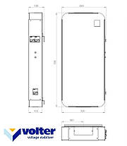 Volter Smart-R 7/3 стабілізатор напруги із вбудованим ДБЖ, фото 5