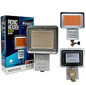 Газовий інфрачервоний обігрівач Orgaz Soba SB-600 із редуктором під балон