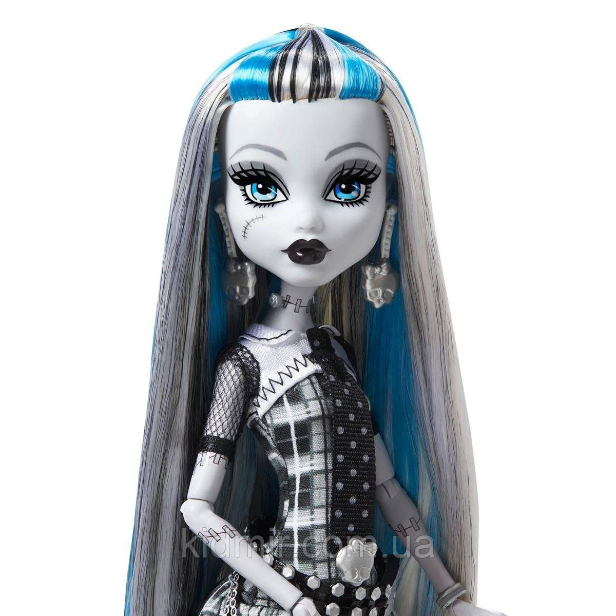 Монстр Хай Френкі Штейн Лялька Monster High Frankie Stein Reel Drama HKN29