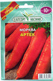 Насіння моркви Артек 10 г ранньостигла