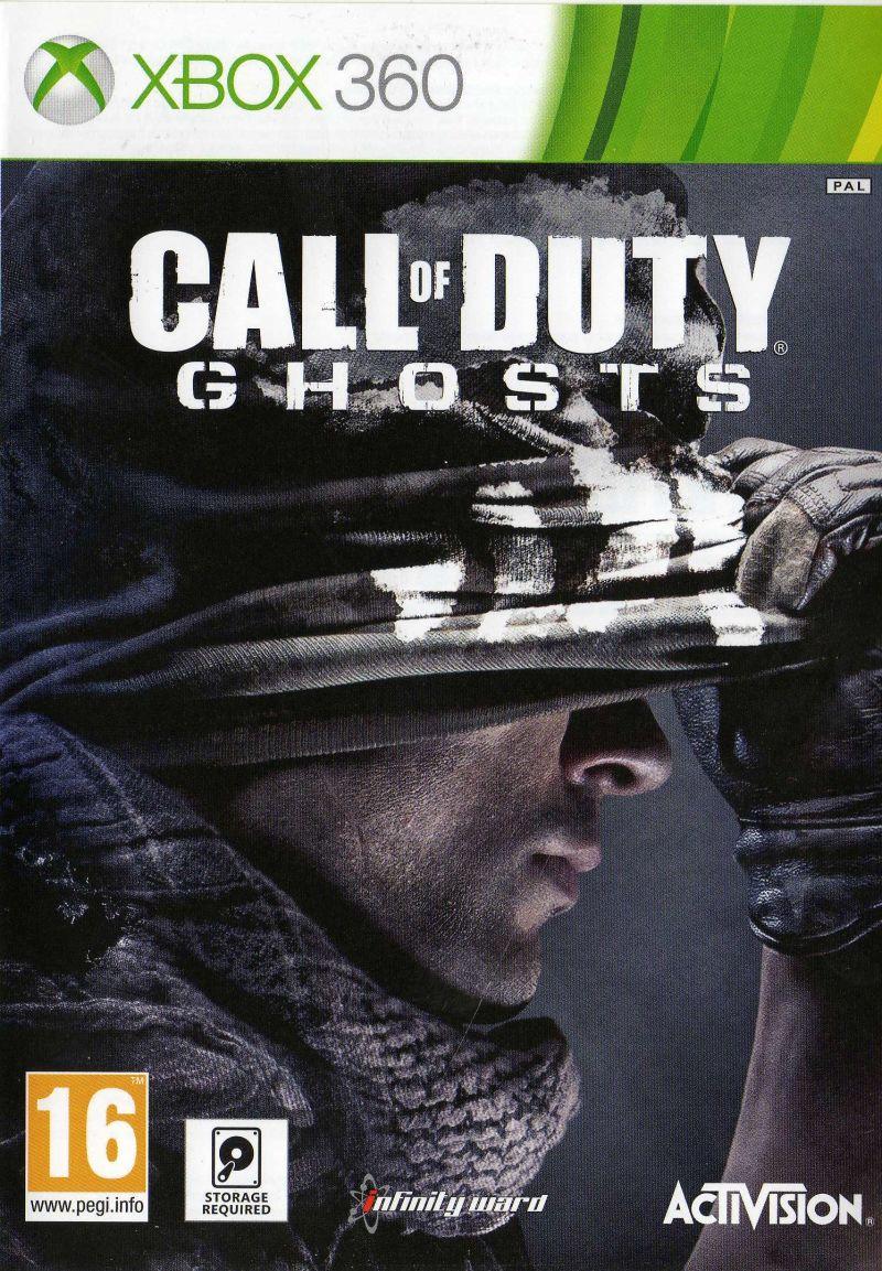 Гра для ігрової консолі Xbox 360, Call of Duty: Ghosts (Ліцензія, БУ) - фото 1 - id-p1728102836