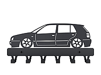 Металлическая ключница в Прихожую Volkswagen Golf MK 3 Ретро авто подарок для Дома