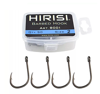 Рыболовные крючки HIRISI (Barbed hook) 8 размер