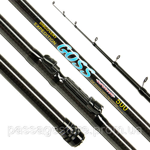 Болонское удилище телескопическое карбон с кольцами 5 метров Goss ...