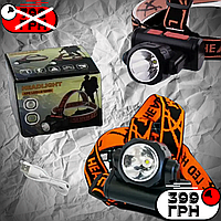 Налобний ліхтар. Led-лампа, тактичний. Налобный фонарь. Фонарик на голову