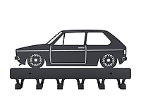 Вішак для Верхнього Одягу на стіну VW Golf Mk 1 rabbit Ключниця в Гараж в Офіс у Квартиру