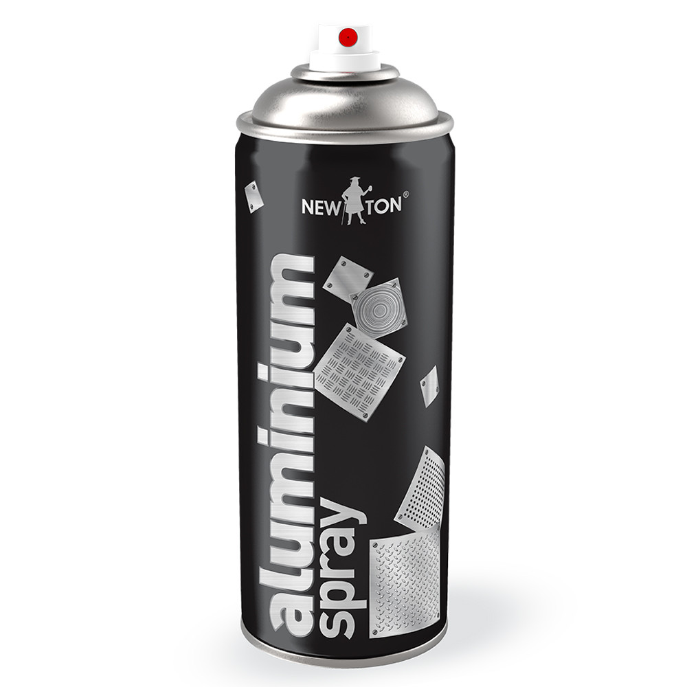 Емаль алюмінієва New Ton Aluminium Spray 400 мл, фото 1