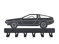 Настінні Металеві Вішалки - Органайзери для Одягу та Аксесуарів у Шафу Delorean Original Назад у майбутнє back to the future