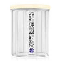 Лоток Народний продукт  герметичный с кремовой крышкой 2л пластик (98К НП)