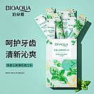 Освіжний ополіскувач Bioaqua з екстрактом м'яти, для порожнини рота (паковання 20 штук), фото 2