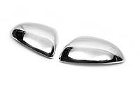 Накладки на зеркала (2 шт, нерж) для авто.модел. Opel Corsa D 2007-2014 гг