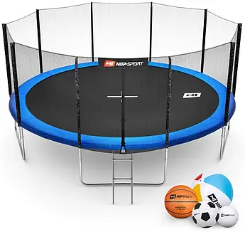 Батут із зовнішньою сіткою 16ft (488cm) Синій