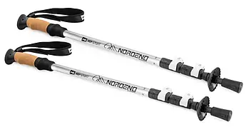Трекінгові палиці Nordend Pro HS-0145TP Сріблястий