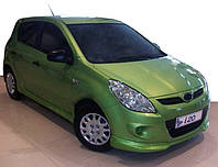 Передняя нижняя юбка (под покраску) для авто.модел. Hyundai I-20 2008-2012 гг